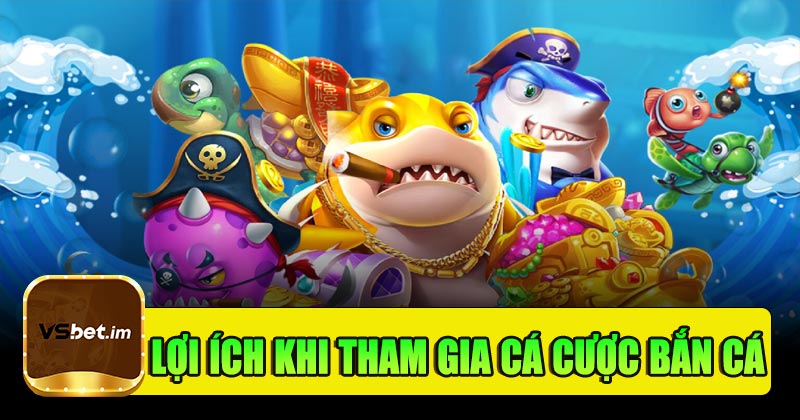 Những lợi ích khi tham gia game Bắn Cá Vsbet